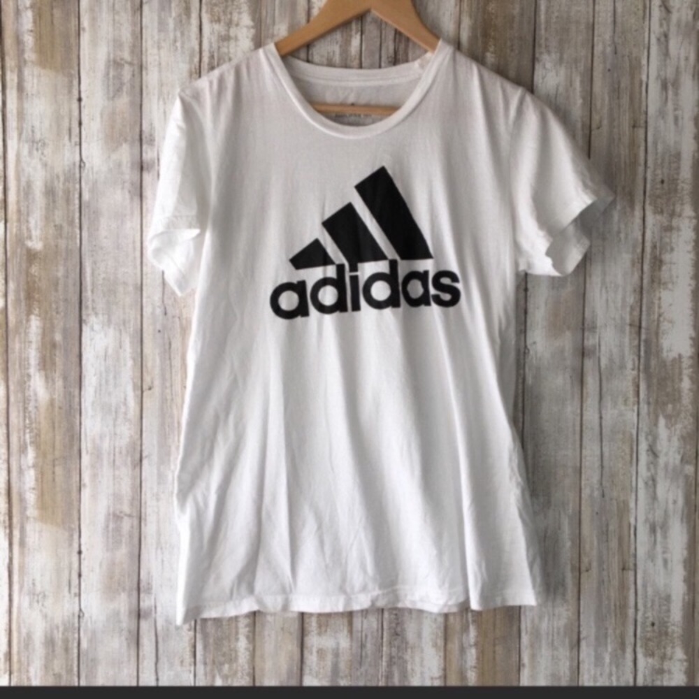Adidas White Amplifier Tee - Picture 1 of 4